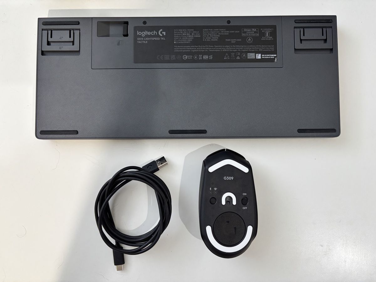 Logitech Tastiere: Logitech G515 Lightspeed TKL Tastatur, G309 Lightspeed Maus  – Usato da Luzern venduto da Armastra 1
