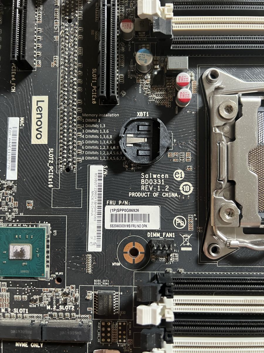 Lenovo Schede madri: Motherboard Lenovo – Difettoso da schellenberg venduto da freefostore 1