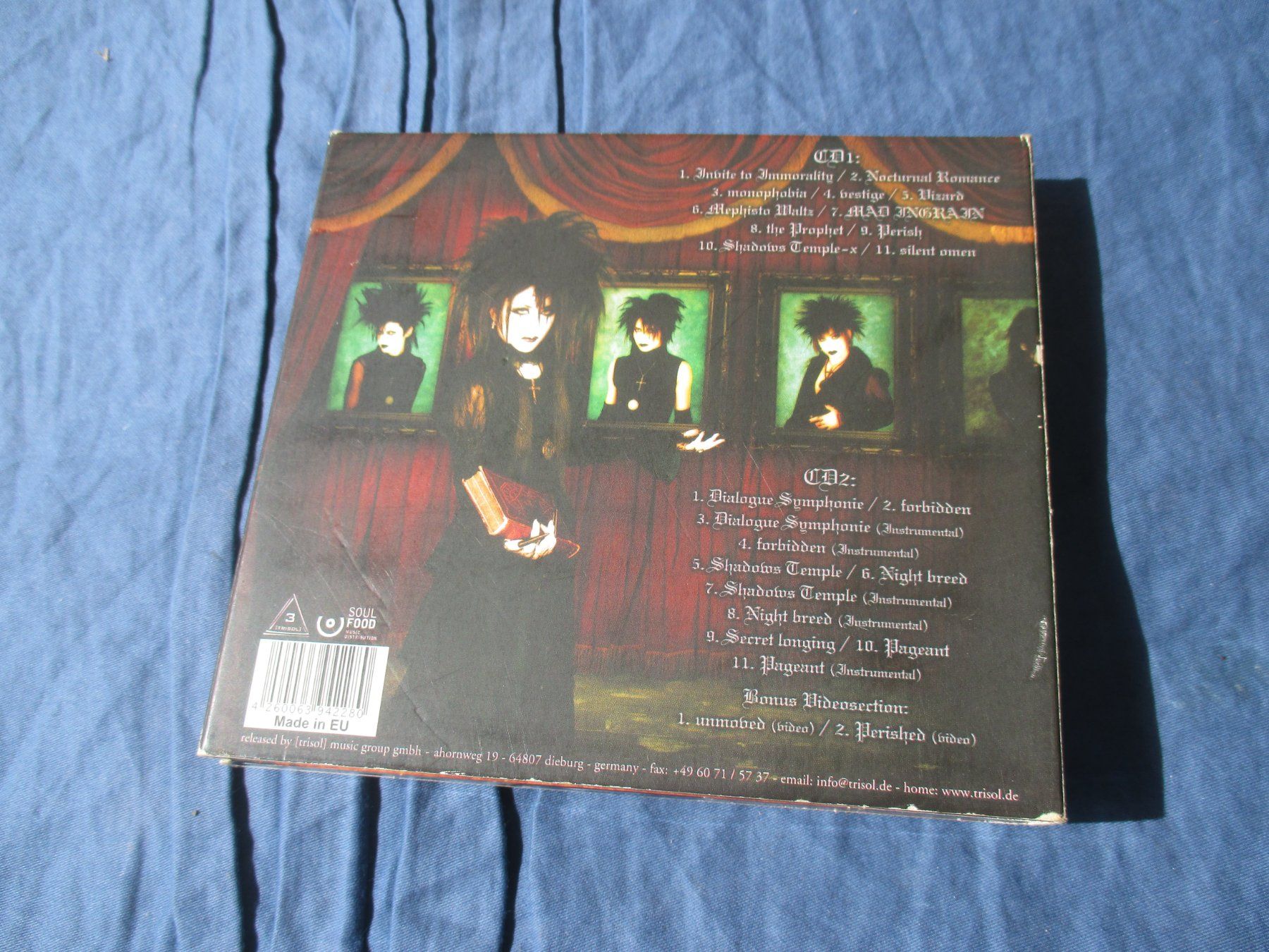 CDs: Moi dix Mois : Nocturnal Opera (double cd) – Gebraucht aus Colombier NE von nene288 2