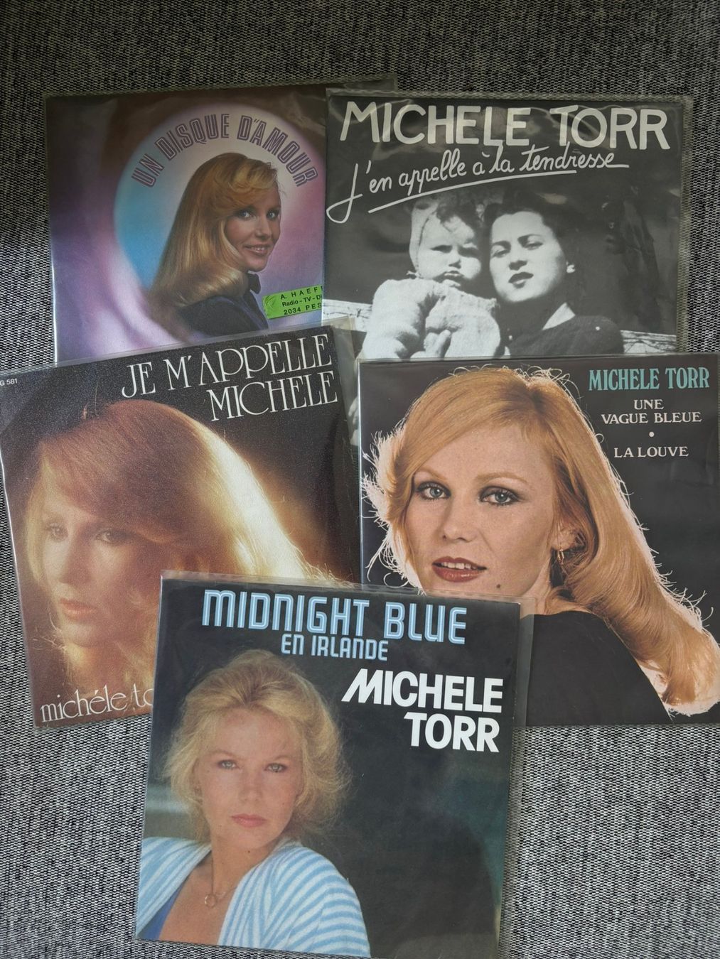 Schallplatten: 5xMichele Torr Singles – Gebraucht aus Zofingen von Bigron