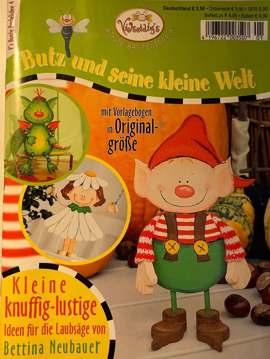 Riviste & Magazine: Bunte Bastelideen mit Holz – Usato da Steg VS venduto da Choli007