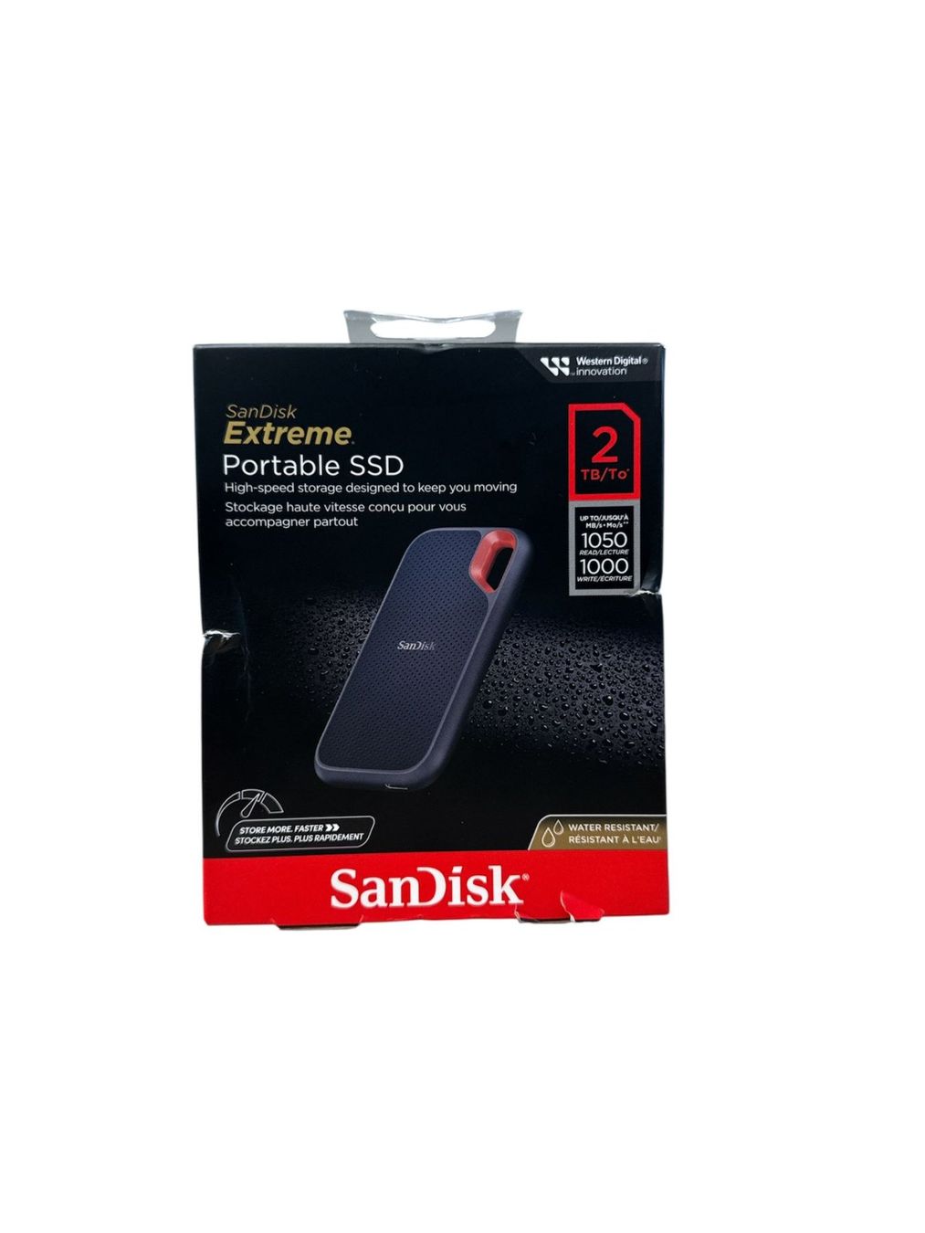 Sandisk Harddisks: SanDisk Extreme Portable SSD. – Neu und originalverpackt aus Basel von iMediahuus