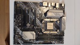 Asus Prime B550 plus MB, Ryzen 1600 CPU, LC Block Kühler