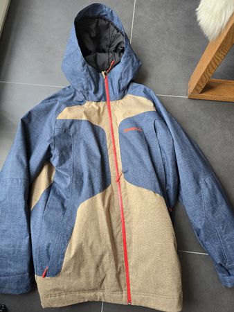 O'Neill Skijacke Explore Series blau braun Grösse L wie neu
