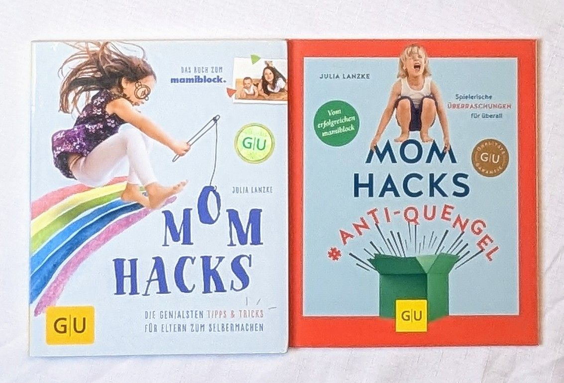 Libri: 2x Mom Hacks Bücher - Julia Lanzke – Nuovo (secondo la descrizione) da Wängi venduto da ABIZONE-86