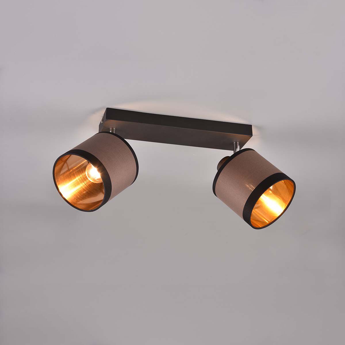 Lampadari & plafoniere: Deckenleuchte, 2er Stoff, 35 cm x 16 cm – Nuovo (secondo la descrizione) da Kreuzlingen venduto da Smart-Light 3