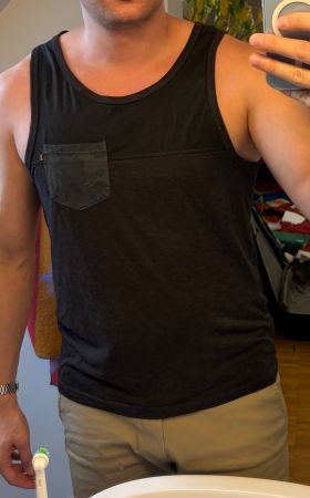 Nike SB Tanktop / Achselshirt – Dark Grey / Black mit Camo B