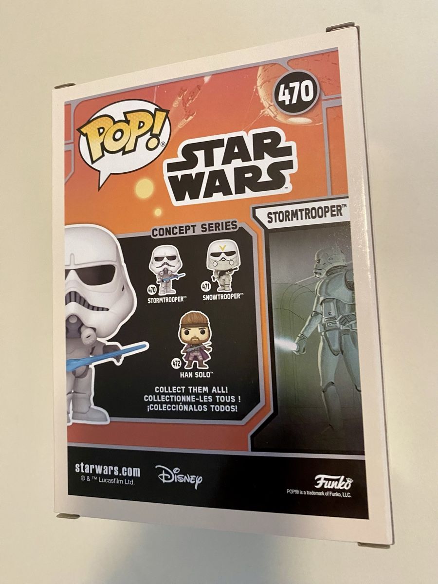 Funko Statuette: Funko POP! Star Wars Stormtrooper #470 – Nuovo e nell'imballaggio originale da Oberembrach venduto da theZaz 1