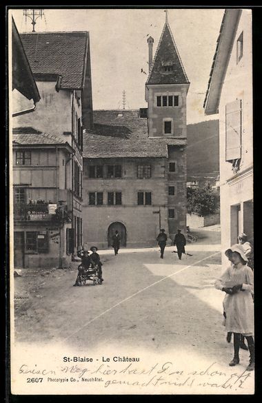 Cartes postales: AK St-Blaise, Le Château – D'occasion à Berlin par bartko-reher