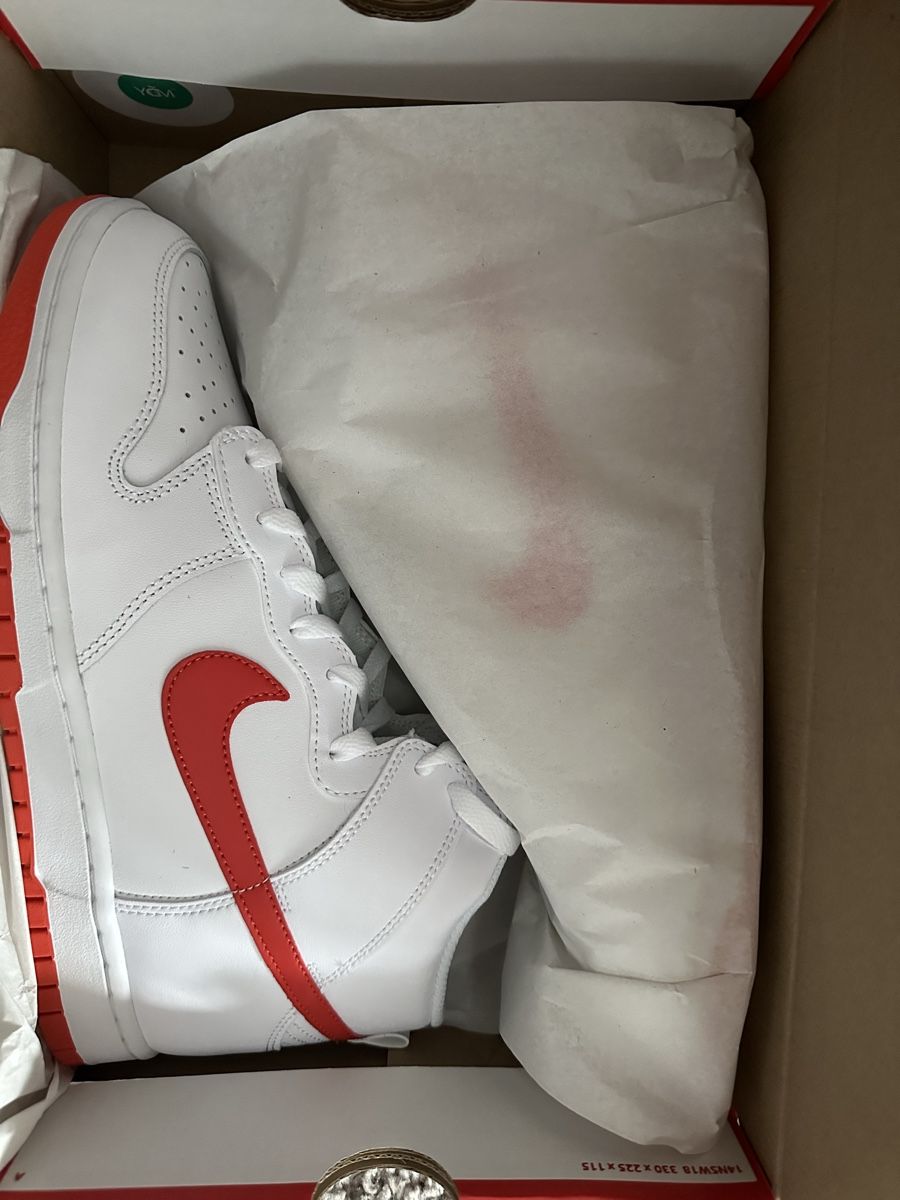 Nike Scarpe da uomo: Dunk High White Red – Nuovo e nell'imballaggio originale da Villaz-St-Pierre venduto da pepe86 2