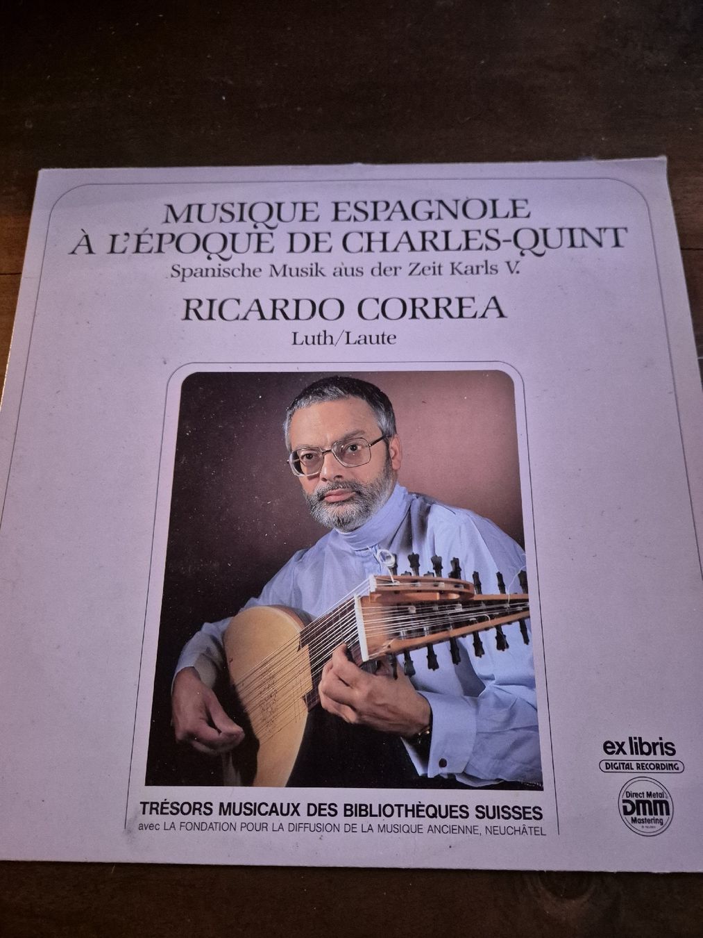 Dischi in vinile: Vinyl Schallplatte Ricardo Correa Luth/Laute Ex Libris – Usato da Grandval venduto da JeroenK
