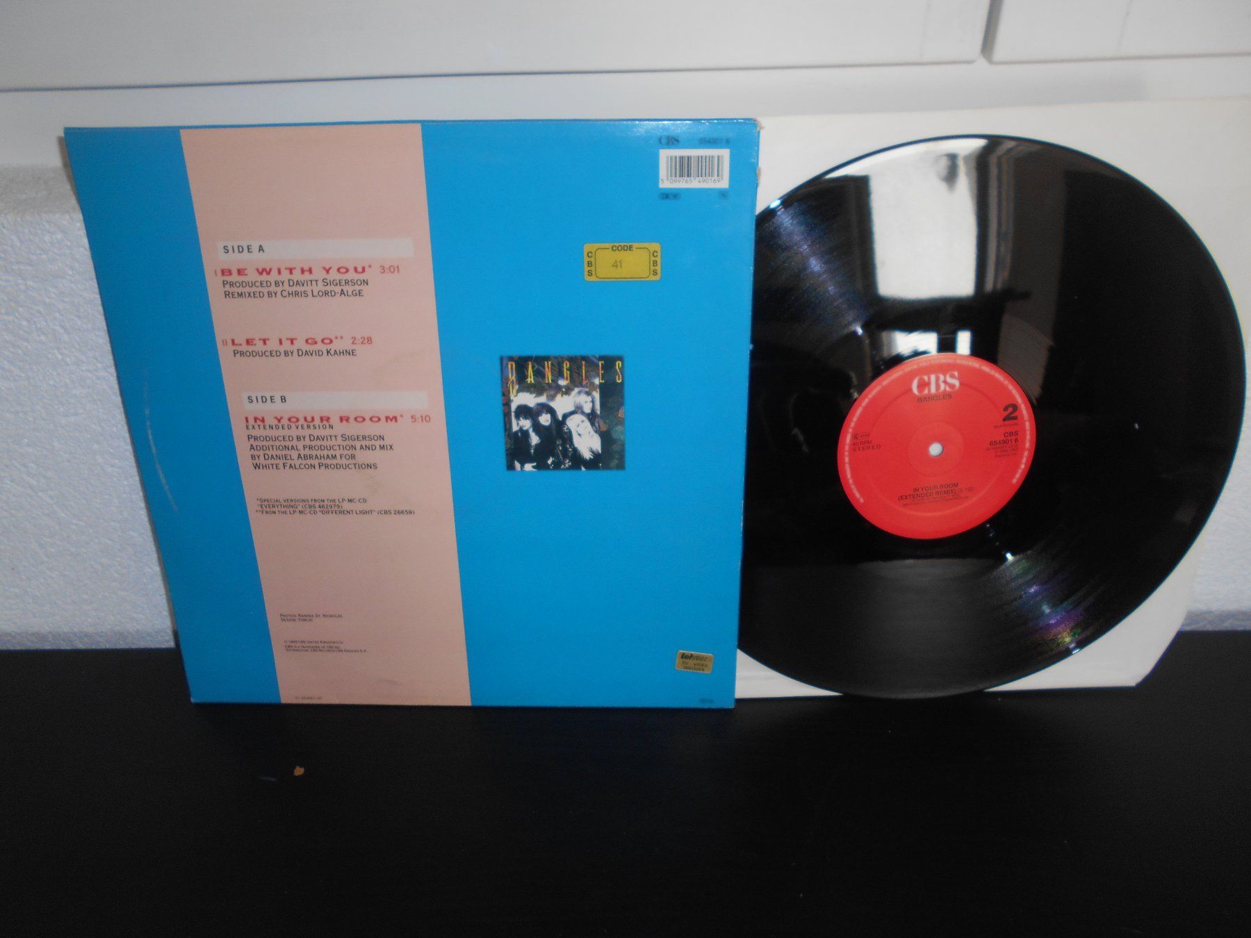 Dischi in vinile: Bangles – Be With You / 1989 – Usato da Aarberg venduto da witchhunter01 1