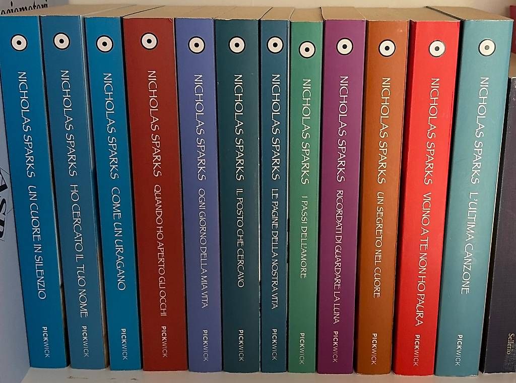 Bücher: Libri Nicholas Sparks nuovi – Gebraucht aus Verscio von Jade1999