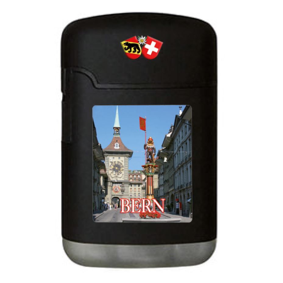 Feuerzeuge: Feuerzeug, Jet Flame, Sturmfeuerzeug – Neu und originalverpackt aus Appenzell von Jenzler