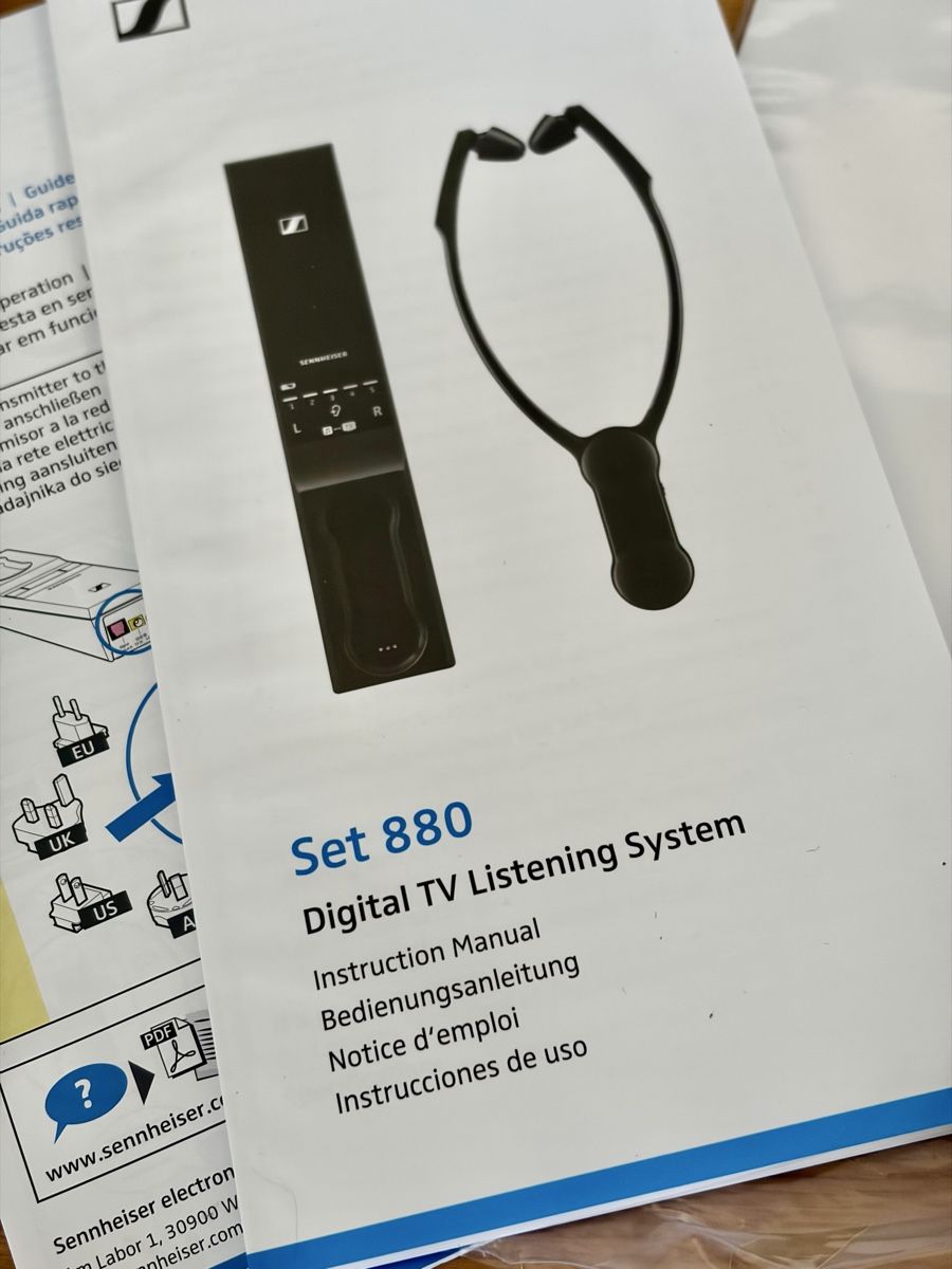 Sennheiser Kopfhörer: Sennheiser Set 880 Digital TV Listening System – Gebraucht aus Gränichen von RetoLexi 7