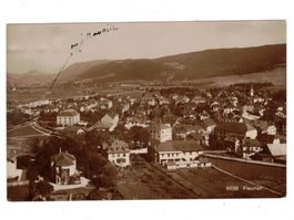 Fleurier, Val-de-Travers, Poststempel 1928