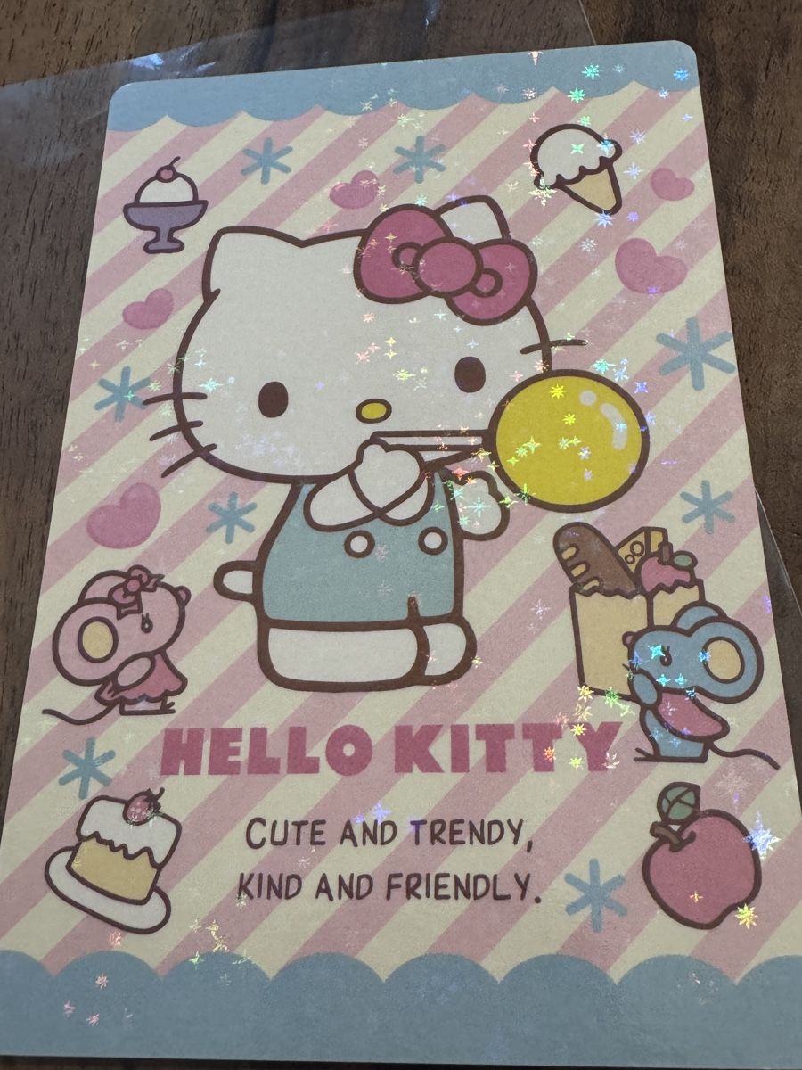 Cartoline: Hello Kitty Card - Cute Collectible – Nuovo e nell'imballaggio originale da St. Gallen venduto da LGMStore 1