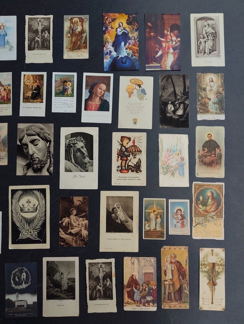 Foto & Immagini: 55x Alte Religiöse Heiligenbilder Sammlung Gebraucht – Usato da Monthey venduto da 19_karen_84 3
