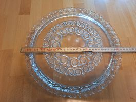 Glasplatte, Tortenteller, 31cm