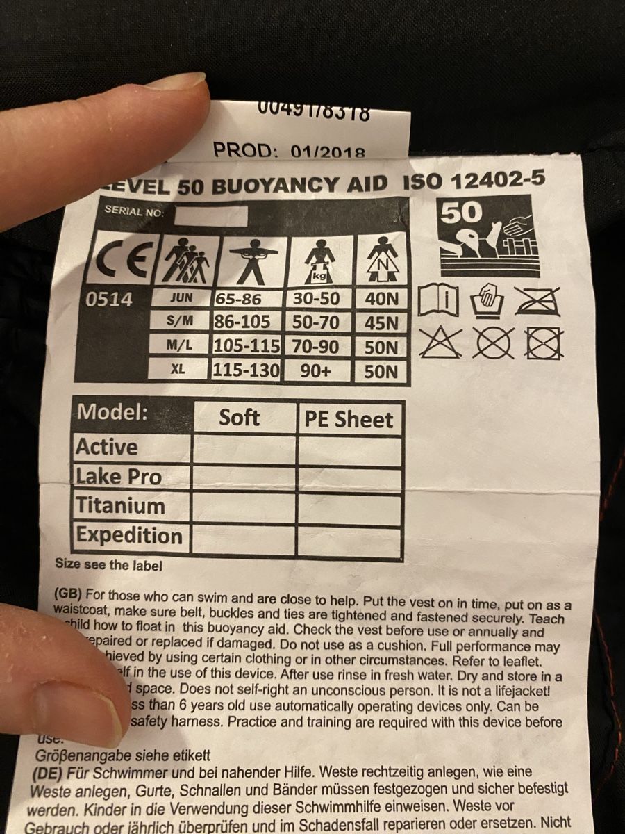 Schwimmwesten: Schwimmweste 30 kg -50 kg – Gebraucht aus Zürich von zueri8008 2