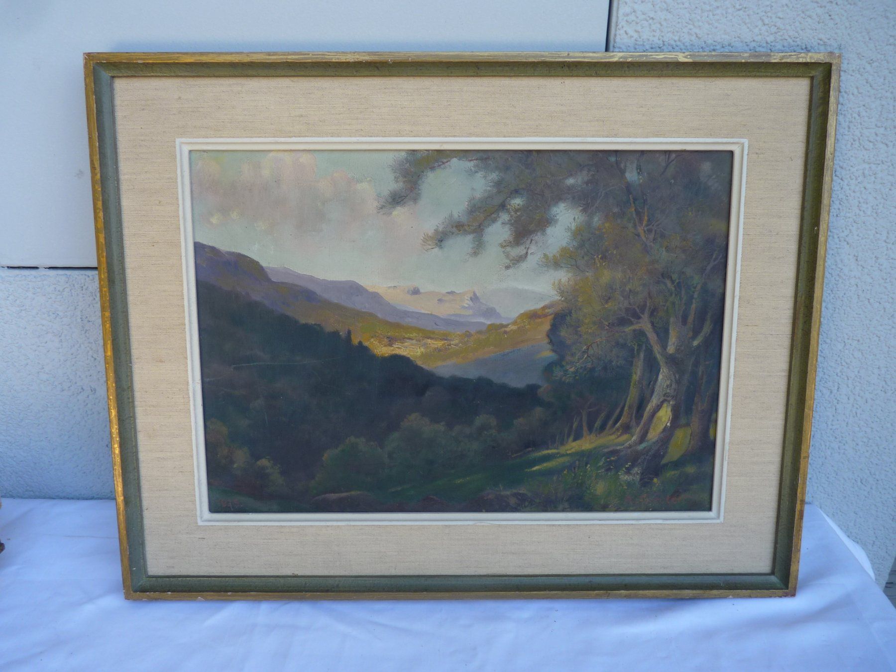 Gemälde: Antikes Oelbild A. Greutert 1925 – Gebraucht aus Küsnacht ZH von zoliboli01 7