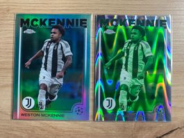 Soccer Weston McKennie 208/225 NIGHT VISION & 29/299 AQUA