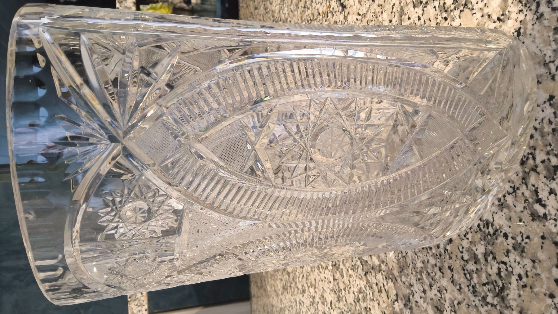Vasi & Recipienti: Grosse Handgemachte echte Bleikristallvase – Usato da Steckborn venduto da JoBox 2