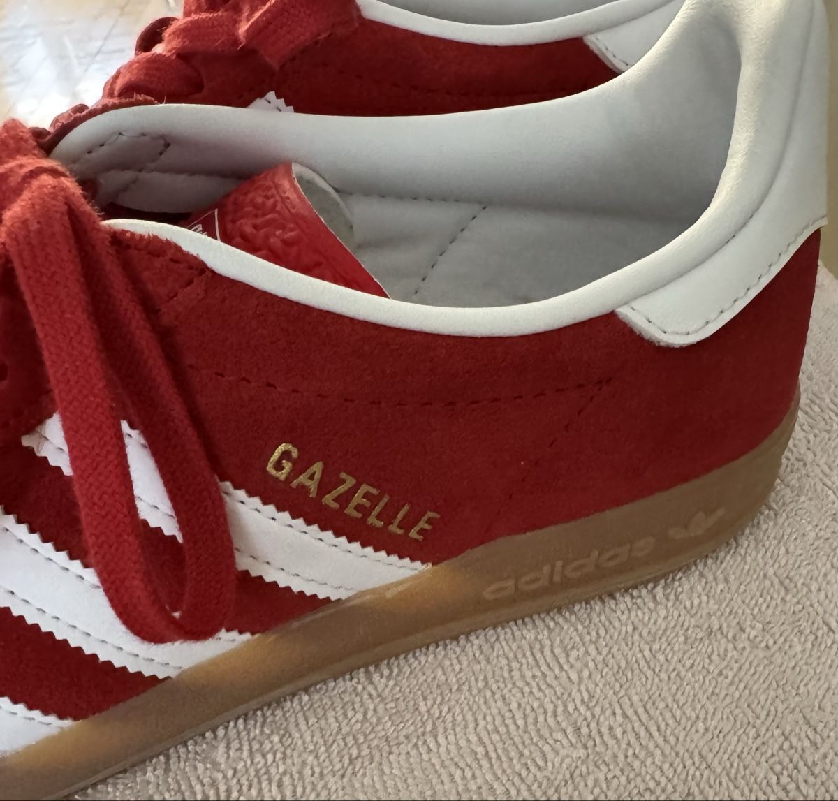 Herrenschuhe: Adidas Sneaker Gazelle rot – Neu (gemäss Beschreibung) aus Basel von Americana60 3