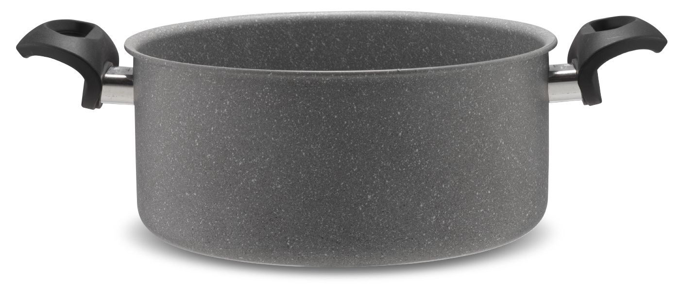 Pentole: Livestone - Topf 4l - 24cm - Grau – Nuovo e nell'imballaggio originale da Bremgarten AG venduto da simpliCH