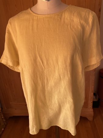 Blusenshirt Gelb kurzarmig von Katestorm Grösse M
