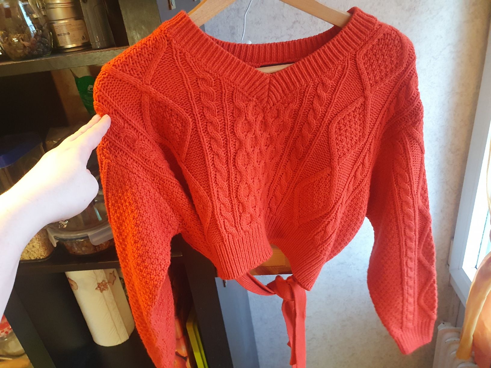 Maglioni & Felpe: Crop-Strickpullover, super Zustand! – Usato da Wimmis venduto da hel_m26m