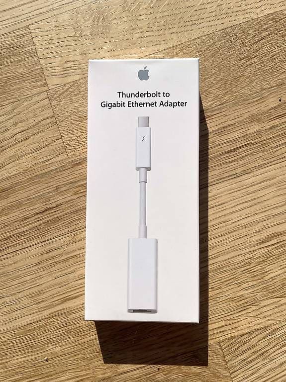 Apple Laufwerke & Adapter: apple thunderbolt ethernet adapter – Neu und originalverpackt aus Binningen von zebaoth7