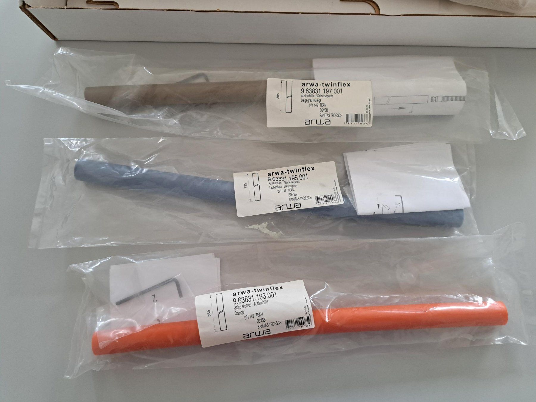Arwa Armaturen: Auslaufhülle Twinflex – Neu und originalverpackt aus Hochfelden von mar_bz97