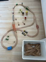 Eisenbahn Holzzug IKEA erweitert