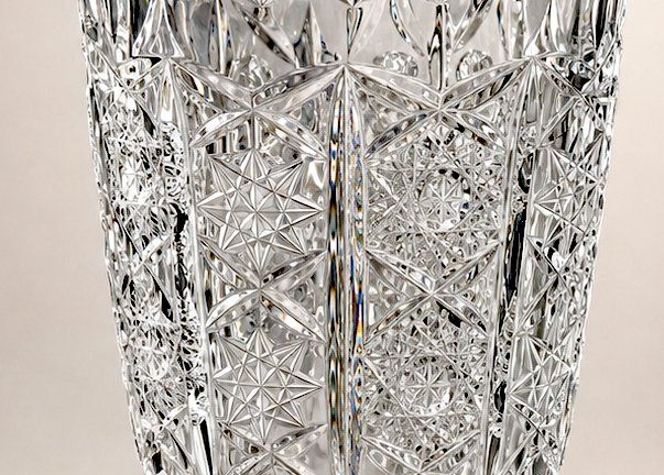 Vase & Récipients: Glasvase mit Kristallglas-Optik – D'occasion à Stein am Rhein par webwombat 2