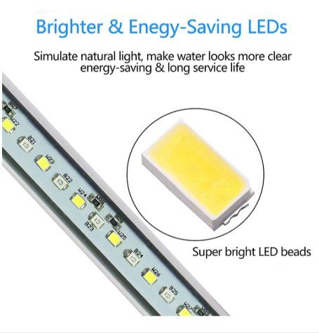Lampade: LED Aquarium Beleuchtung – Nuovo e nell'imballaggio originale da Amriswil venduto da Ravinvida 7