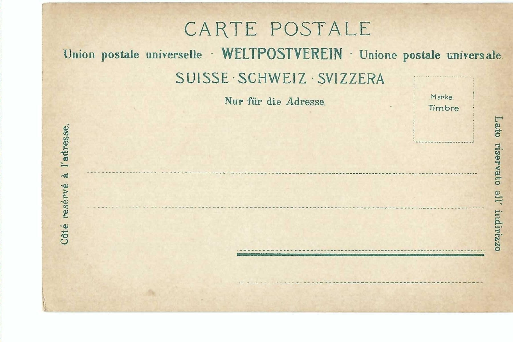 Cartoline postali: Zermatt Wallis. Gornerschucht – Usato da Thun venduto da 44wart 1