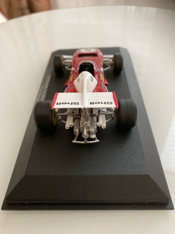 Casco De Fórmula 1 Ferrari Clay Regazzoni 1971 - Escala 1/5, Modelo Coleccionable Spark Editions CAS82