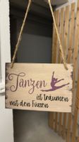 Holz Deko „Tanzen“ | Deko Objekt | modern