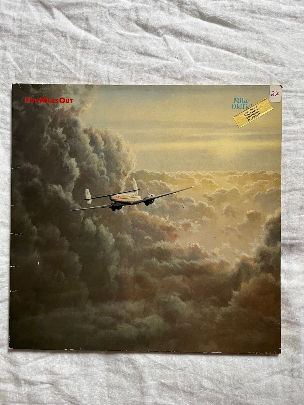 Dischi in vinile: Mike Oldfield - Five Miles Out – Usato da Effretikon venduto da ChrisLamberger