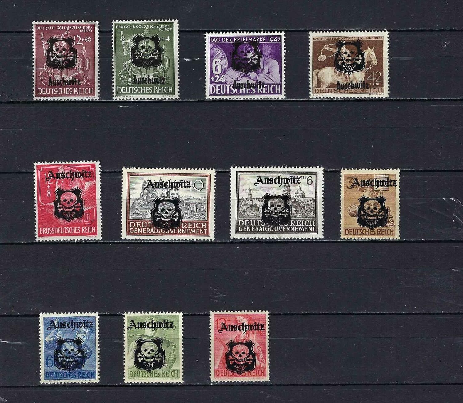 Tutti i francobolli: DR Aufdruck Auschwitz ** – Nuovo (secondo la descrizione) da Lindau venduto da Rickie123