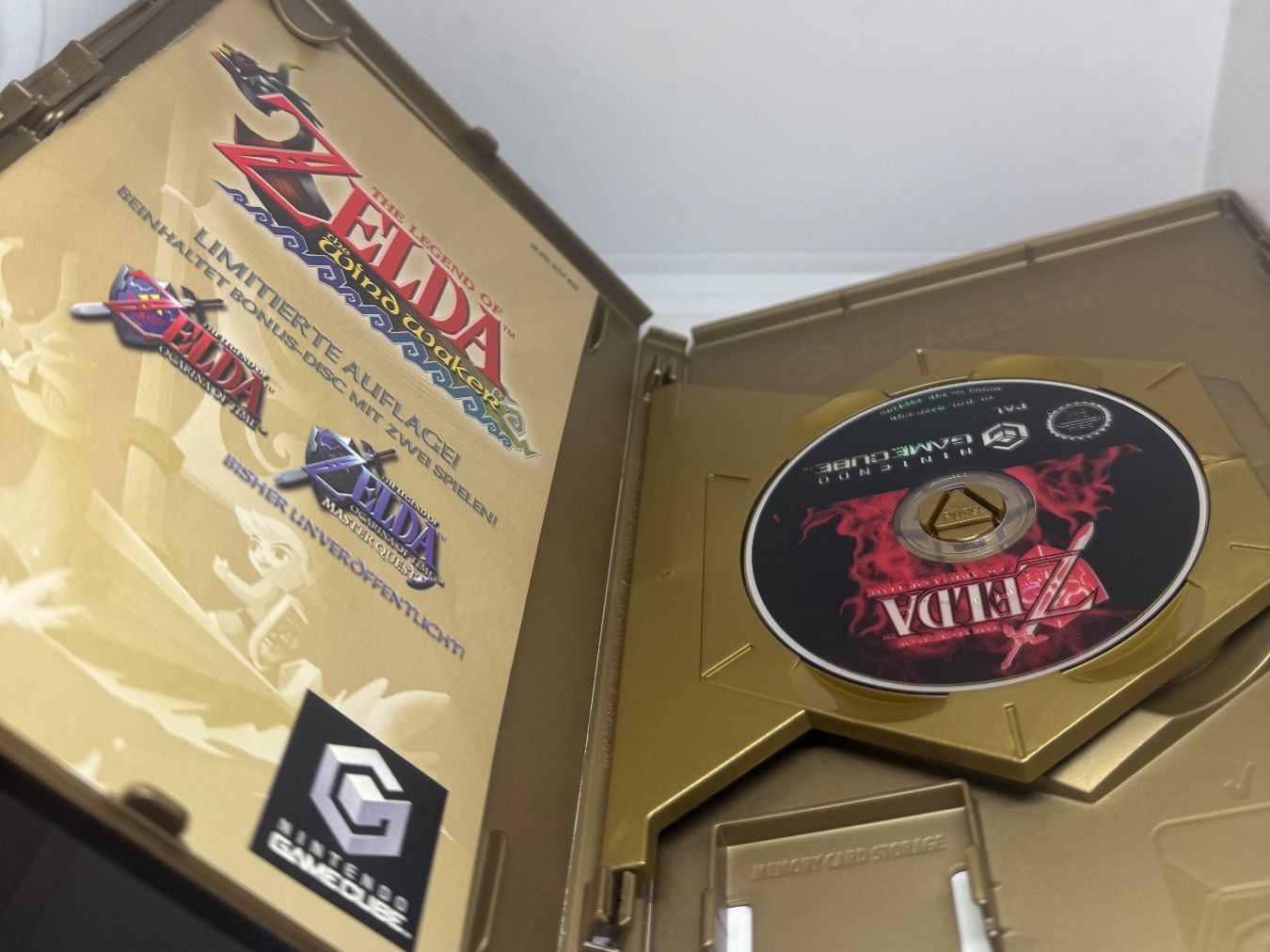 Nintendo Spiele: Zelda Wind Waker Limited Edition Gamecube – Gebraucht aus Dietlikon von NESFEVER 2