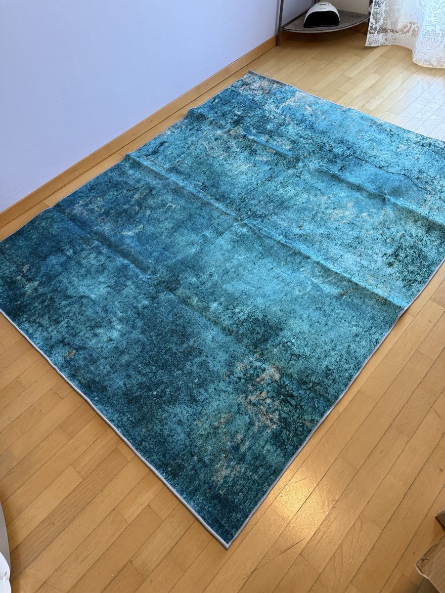 Tappeti: Teppich blau Grösse 200x160cm neu – Nuovo e nell'imballaggio originale da Bronschhofen venduto da Ozean5