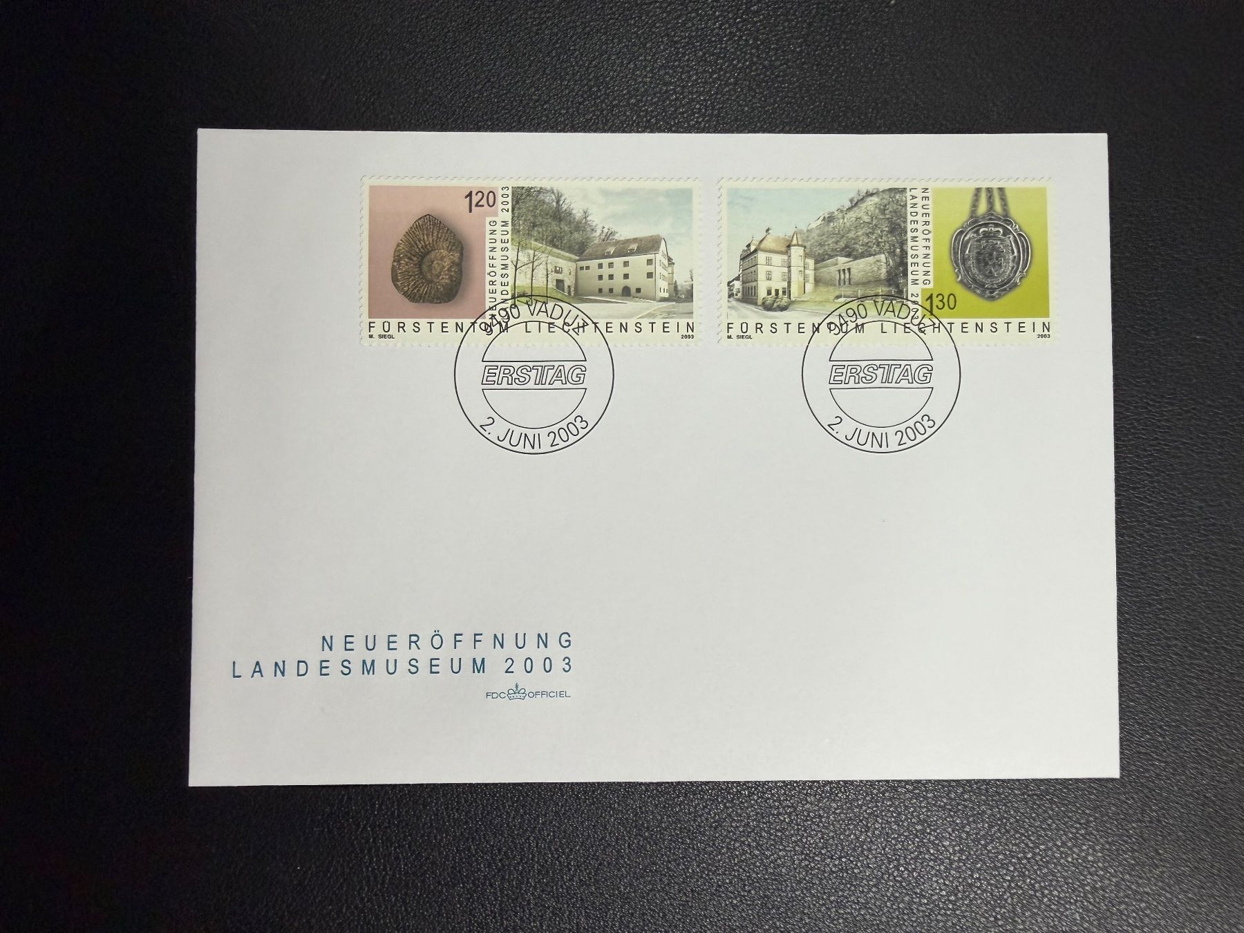 Tous les timbres: Liechtenstein FDC 2003 – D'occasion à oberrüti par jeanmei