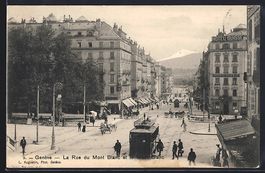 Genève, Hotel Suisse, La Rue du Mont Bl