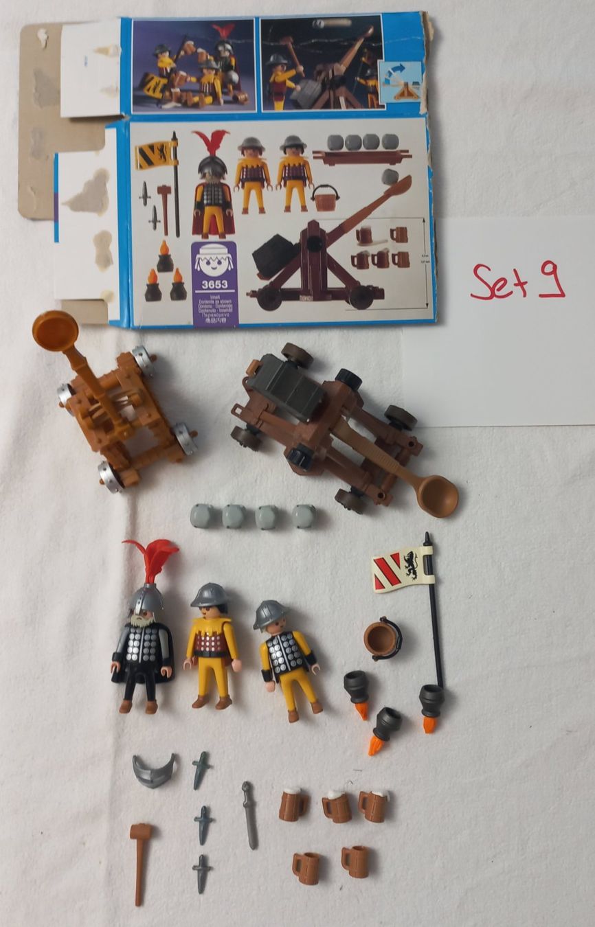 Playmobil Spielzeuge: Playmobil Ritter mit Steinschleuder & Katapult – Gebraucht aus Oberkirch LU von Renntiger0 1