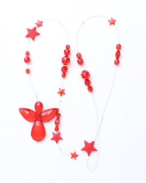 Tutte le decorazioni: Girlande Engel rot – Usato da Schlatt TG venduto da kreativ-atelier 1