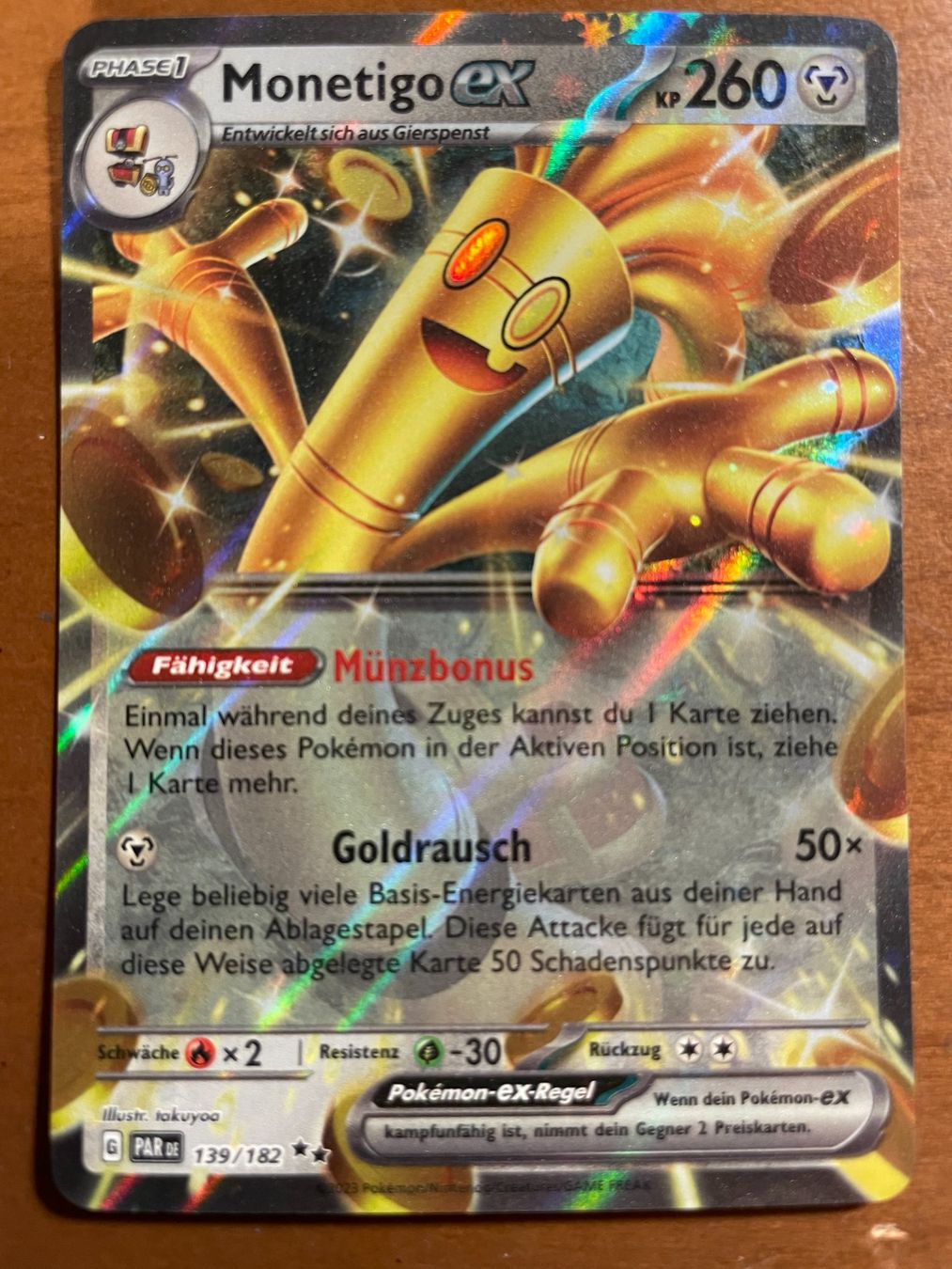 Pokémon Carte collezionabili: Pokemon Monetigo eX (Versand gratis) – Nuovo (secondo la descrizione) da Chur venduto da Angerson