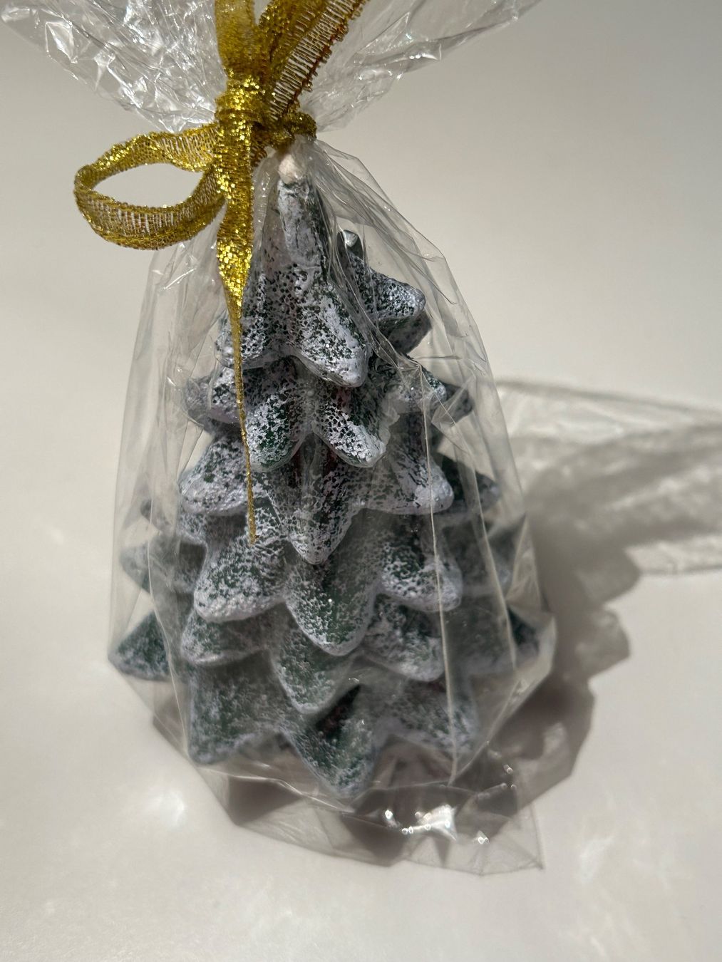 Candele: Originelle Kerze "verschneiter Tannenbaum" – Nuovo e nell'imballaggio originale da Bern venduto da Smile-2707 5