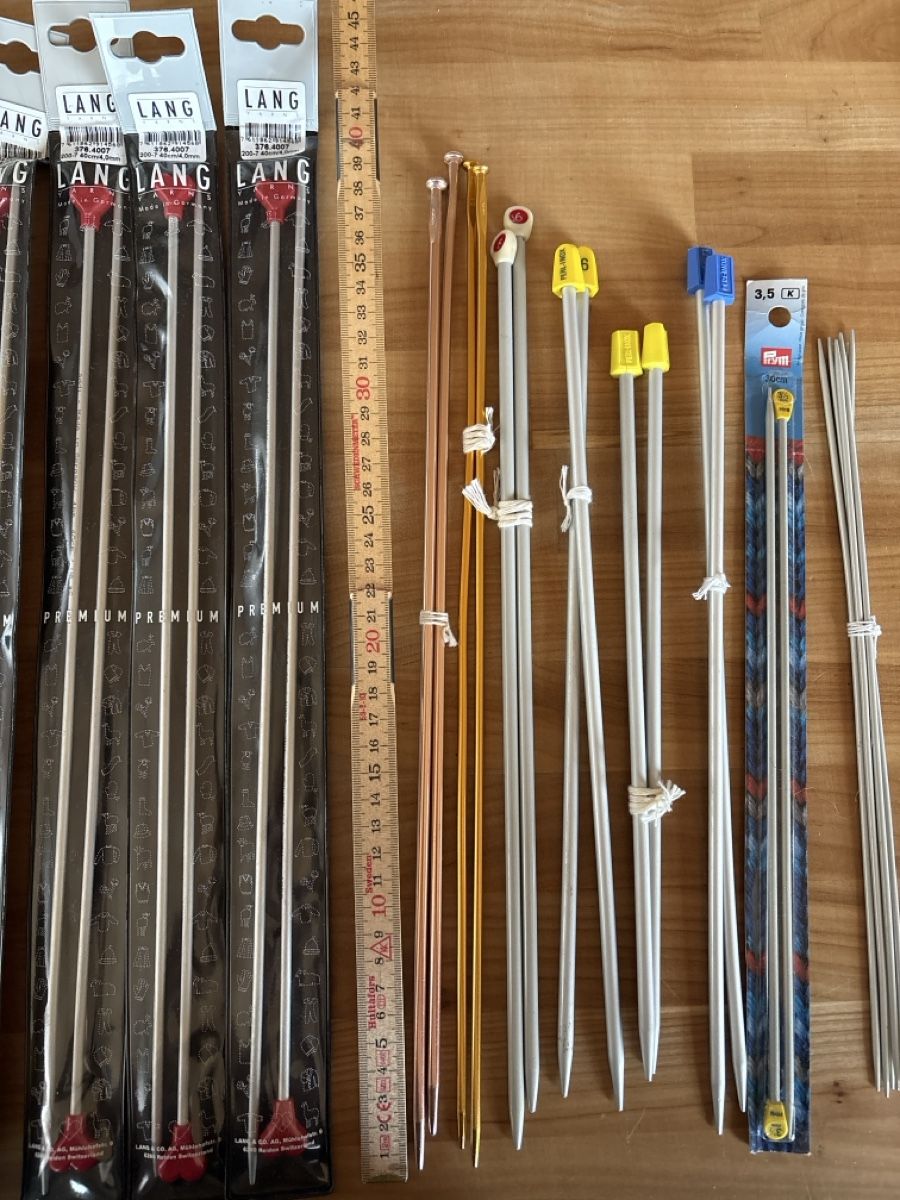 Ferri: Stricknadel Lot / Metall nadeln – Usato da Rümlang venduto da resale35 3